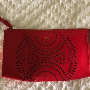 Ralph Lauren clutch wristlet